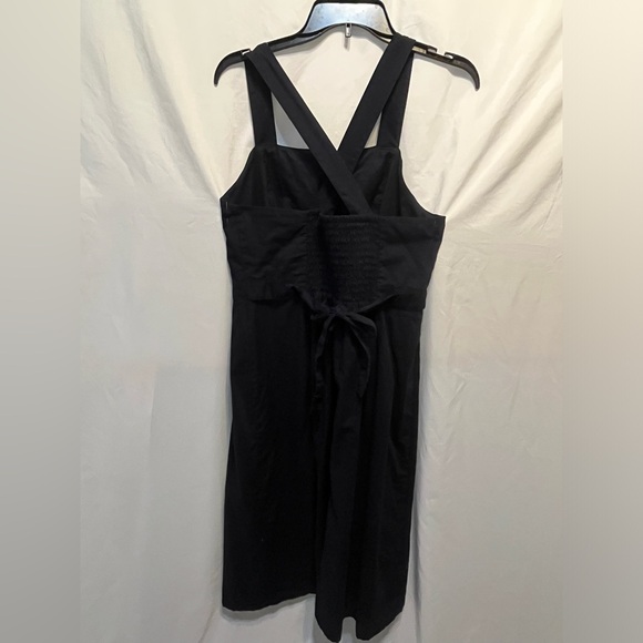 Banana Republic navy sundress in organic cotton. - Picture 3 of 5